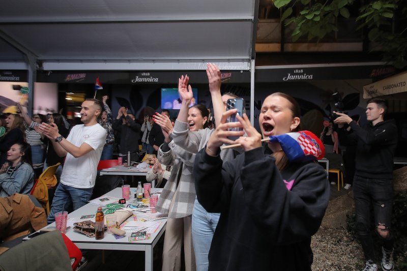 Ovako su u Zagrebu pratili nastup Baby Lasagne