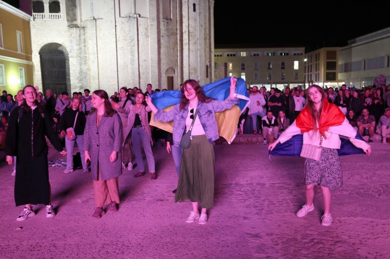 Gledanje Eurovizije u Zagrebu i Zadru