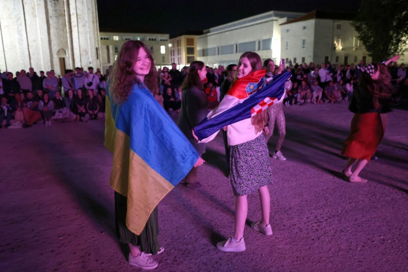 Gledanje Eurovizije u Zagrebu i Zadru