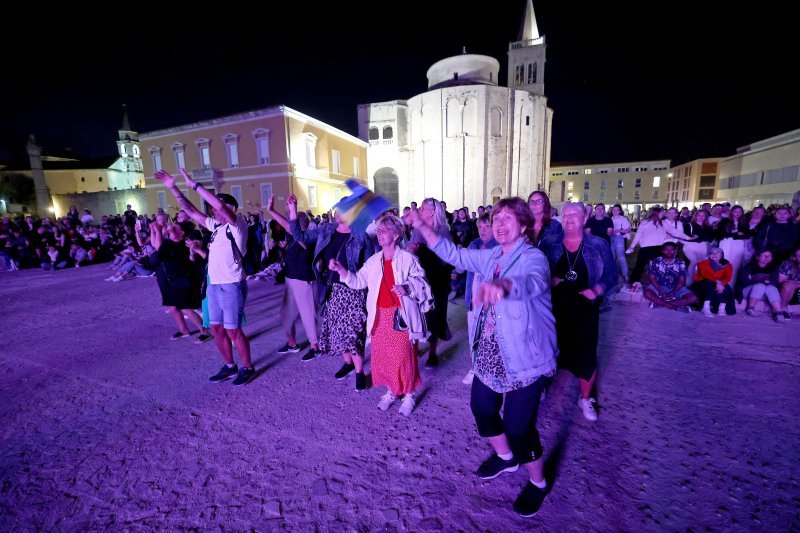 Gledanje Eurovizije u Zagrebu i Zadru