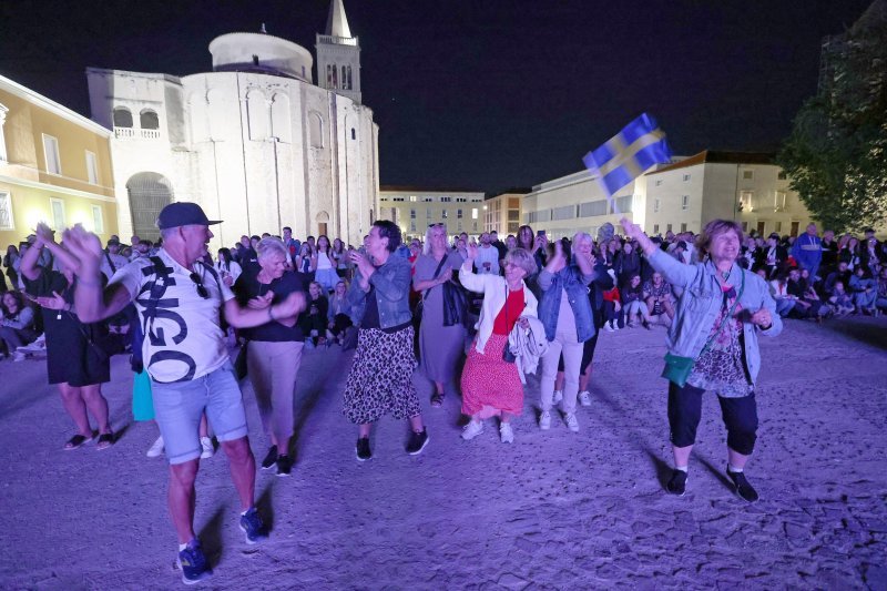 Gledanje Eurovizije u Zagrebu i Zadru