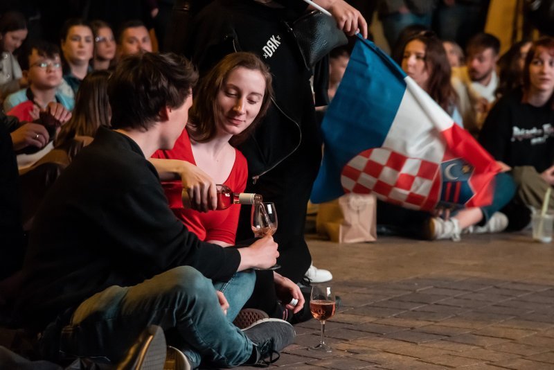 Gledanje Eurovizije u Zagrebu i Zadru