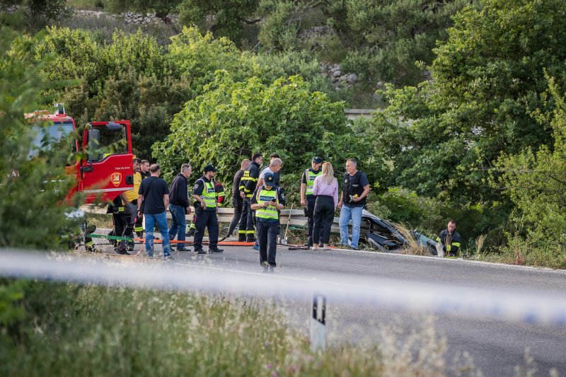 Prometna nesreća u Baškoj Vodi