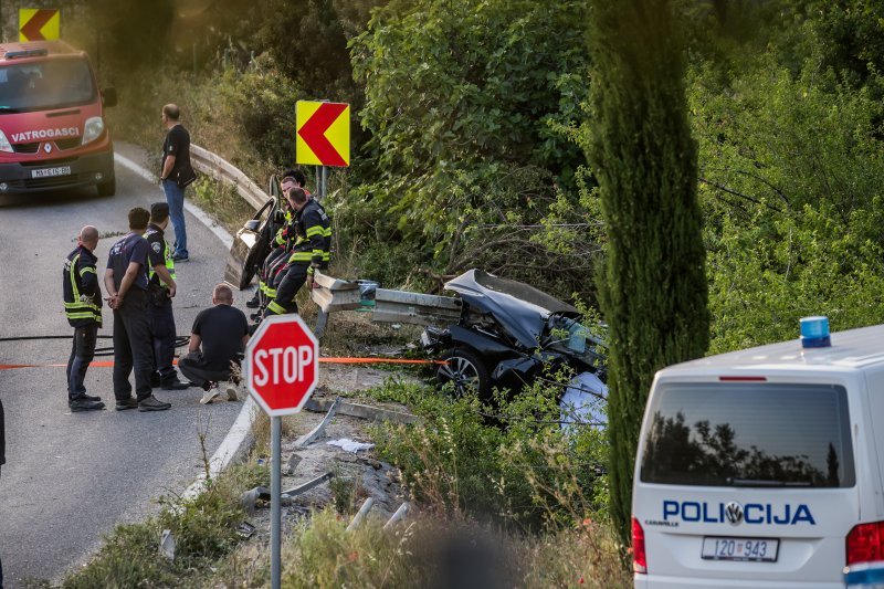 Prometna nesreća u Baškoj Vodi