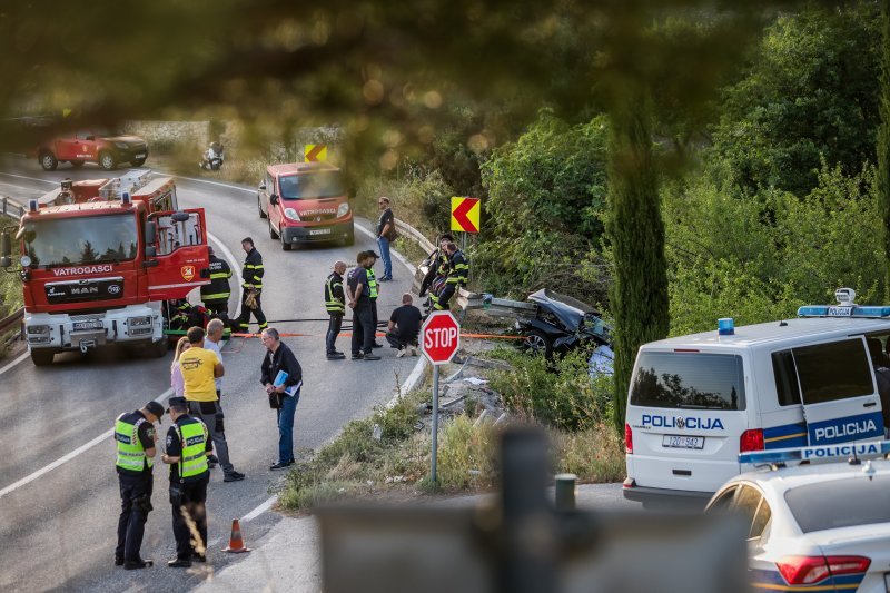 Prometna nesreća u Baškoj Vodi