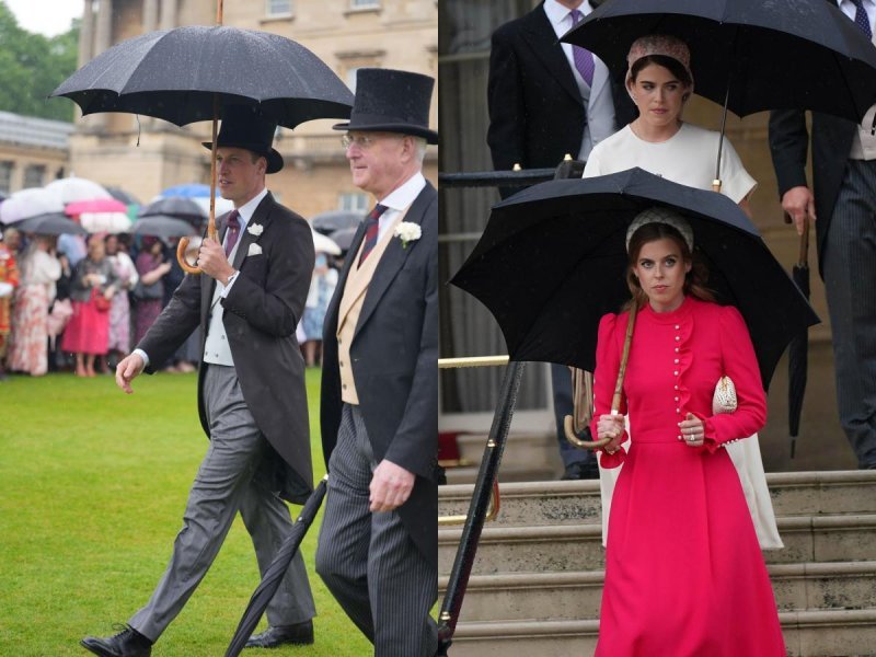 Princ William, princeza Beatrice i Eugenie