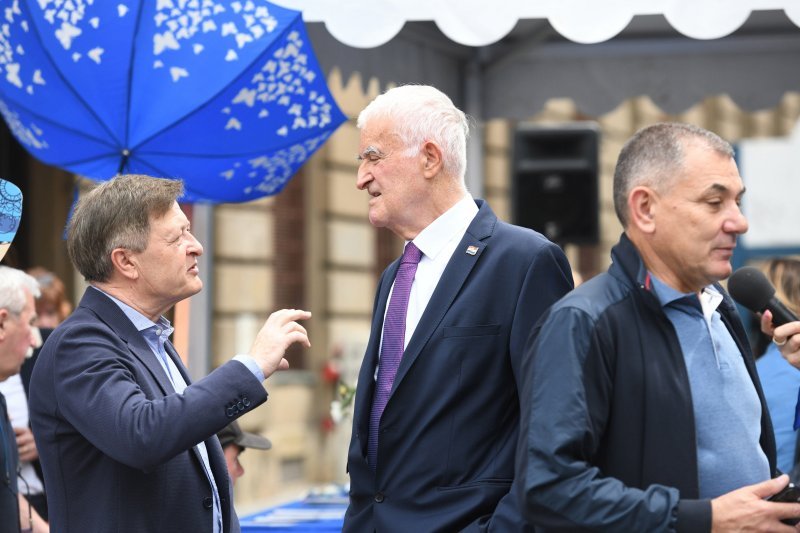 Otto Barić, Zvonko Kusić i Ivica Lovrić