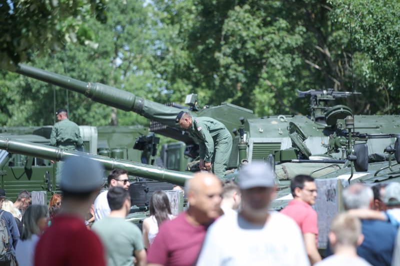 Pokazne vježbe sposobnosti Hrvatske vojske i policije povodom Dana državnosti i Dana vojske
