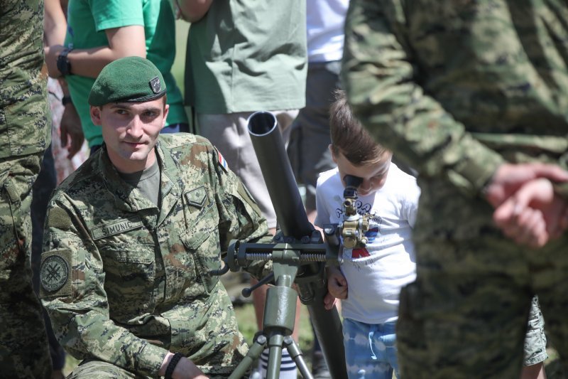 Pokazne vježbe sposobnosti Hrvatske vojske i policije povodom Dana državnosti i Dana vojske