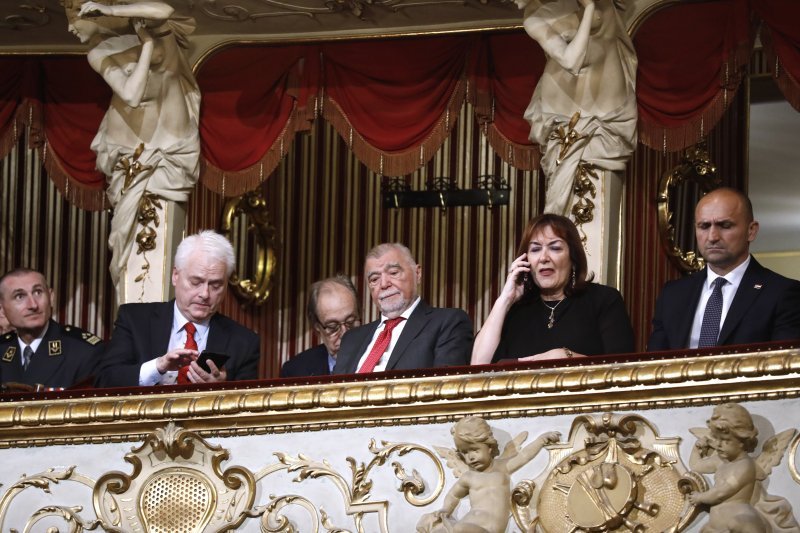 Ivo Josipović, Stjepan Mesić, Dubravka Šuica, Ivan Anušić