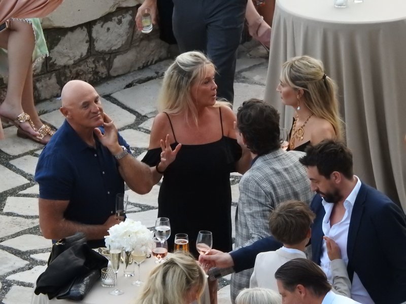 Jacqui Hunter na vjenčanju u Dubrovniku