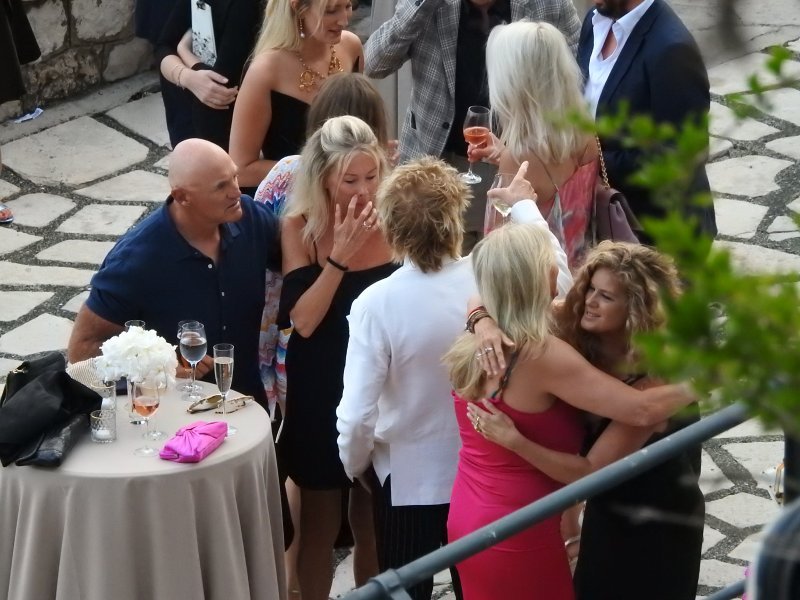 Jacqui Hunter na vjenčanju u Dubrovniku