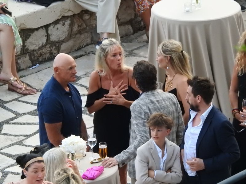 Jacqui Hunter na vjenčanju u Dubrovniku