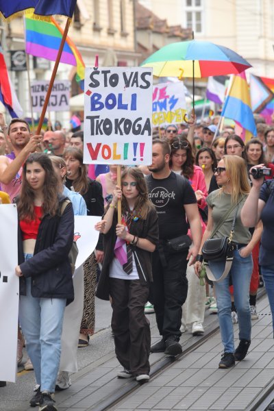 23. Zagreb Pride, središnja nacionalna Povorka ponosa LGBTIQ zajednice