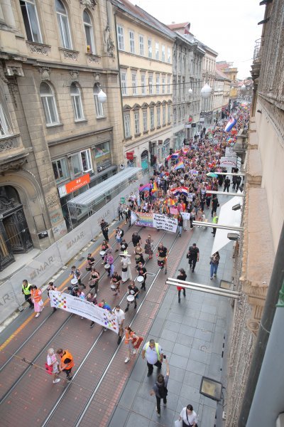 23. Zagreb Pride, središnja nacionalna Povorka ponosa LGBTIQ zajednice