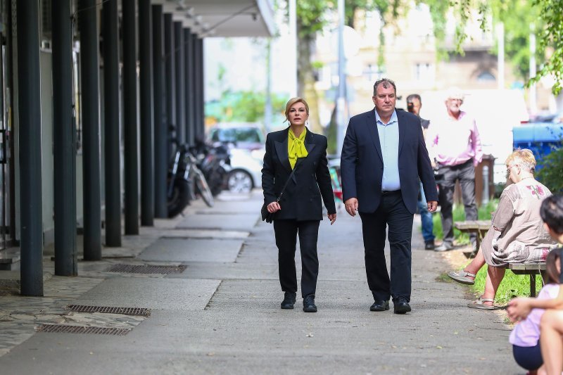 Jakov Kitarović i Kolinda Grabar Kitarović
