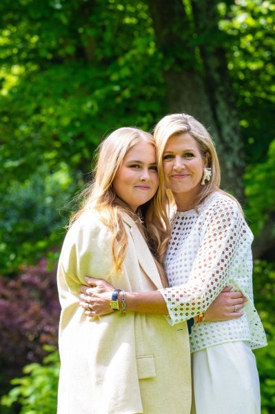 Nizozemska kraljica Maxima i princeza Amalia