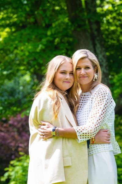 Nizozemska kraljica Maxima i princeza Amalia