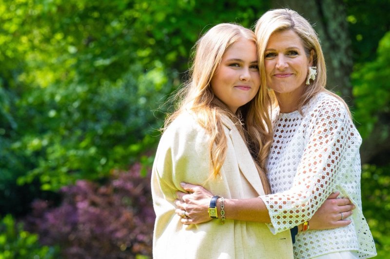 Nizozemska kraljica Maxima i princeza Amalia