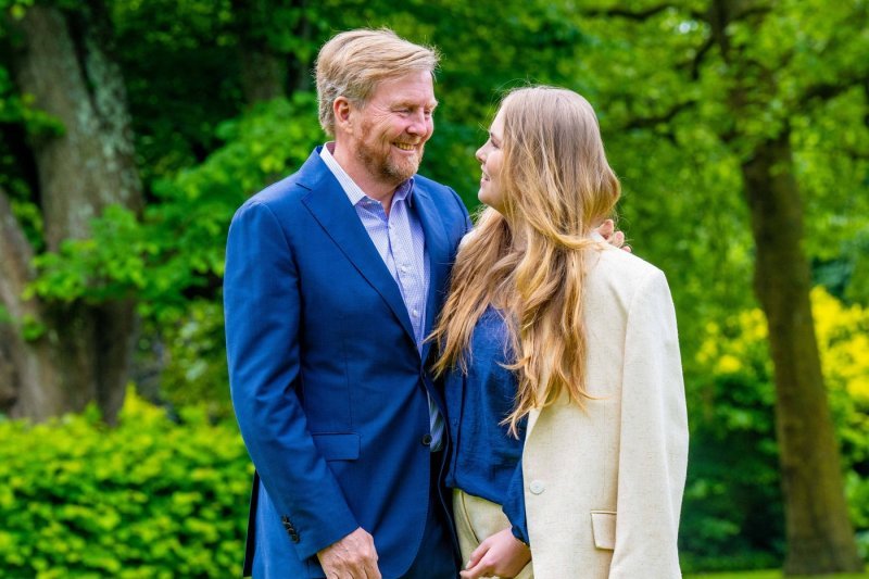 Nizozemski kralj Willem-Alexander i princeza Amalia