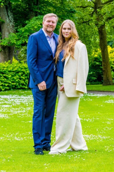 Nizozemski kralj Willem-Alexander i princeza Amalia