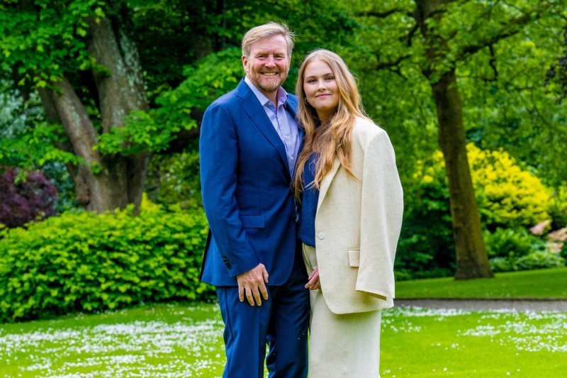Nizozemski kralj Willem-Alexander i princeza Amalia