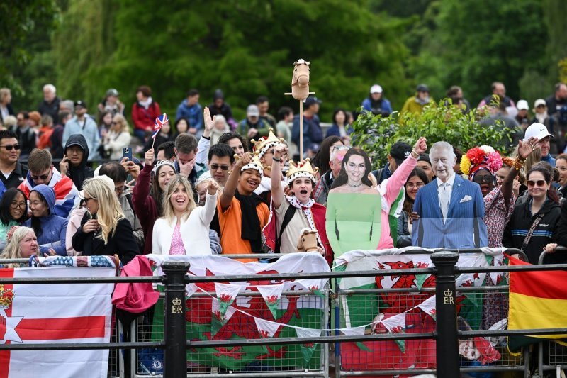 Gomila na Trooping the Colour, 2024.