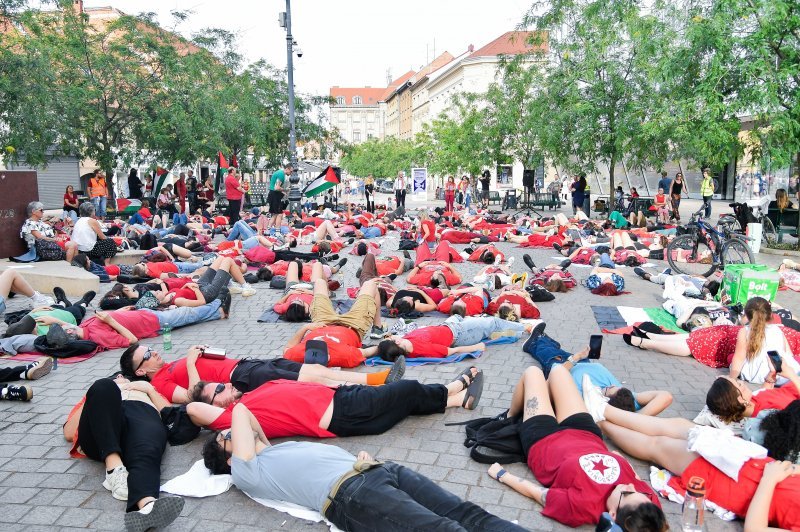 Prosvjed za Palestinu u Zagrebu