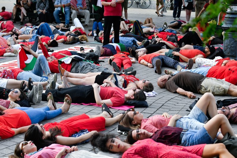 Prosvjed za Palestinu u Zagrebu