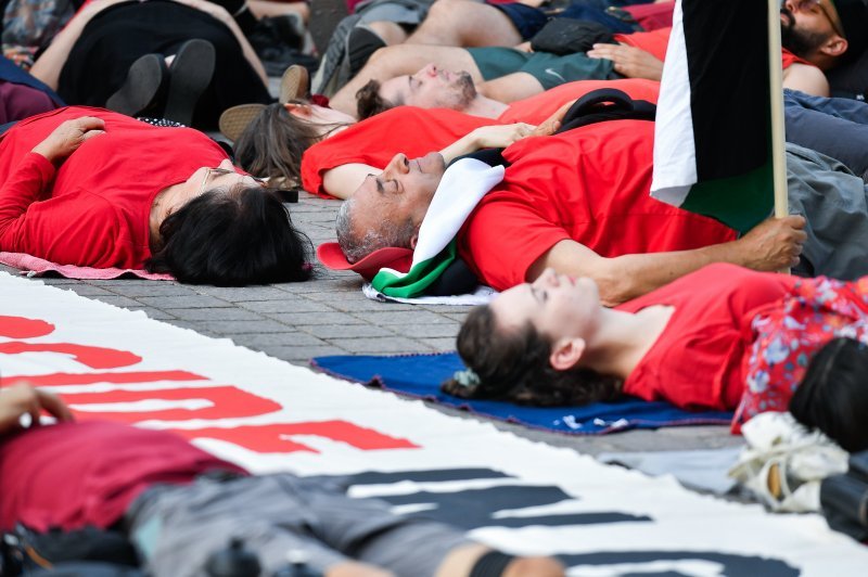 Prosvjed za Palestinu u Zagrebu