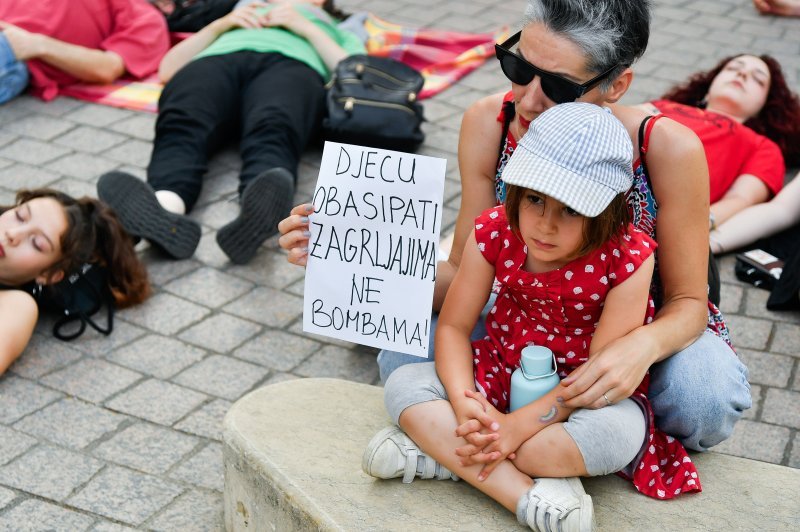 Prosvjed za Palestinu u Zagrebu