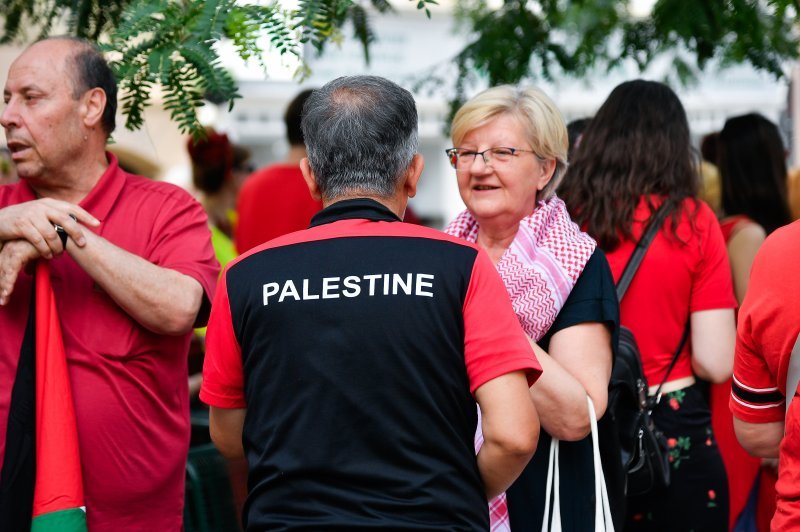 Prosvjed za Palestinu u Zagrebu