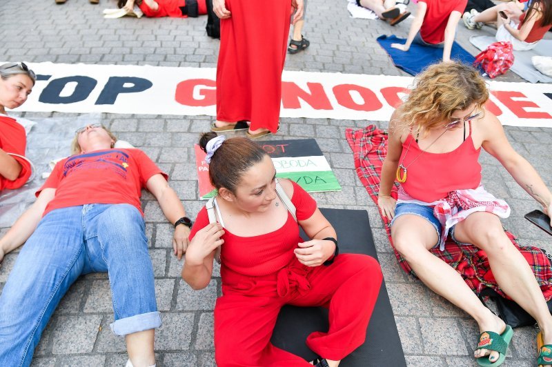 Prosvjed za Palestinu u Zagrebu