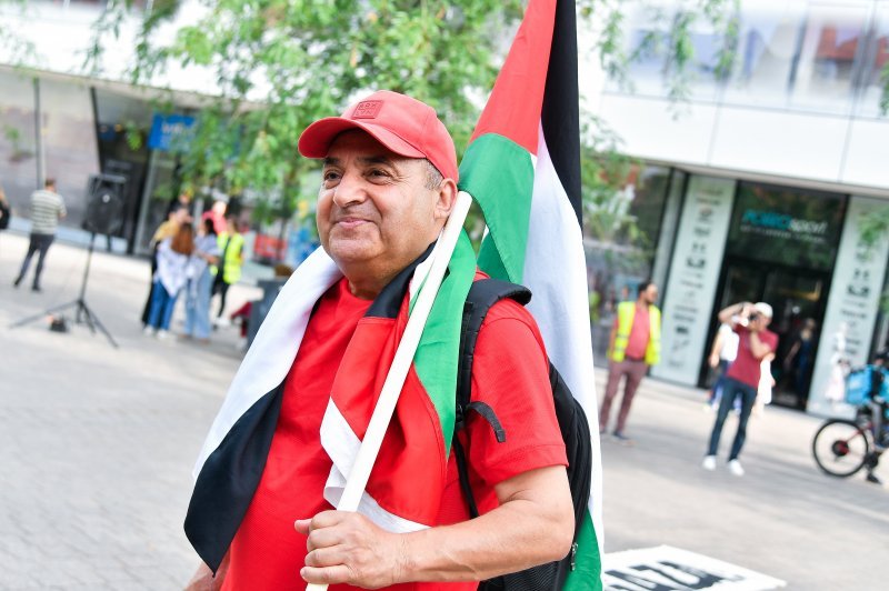 Prosvjed za Palestinu u Zagrebu