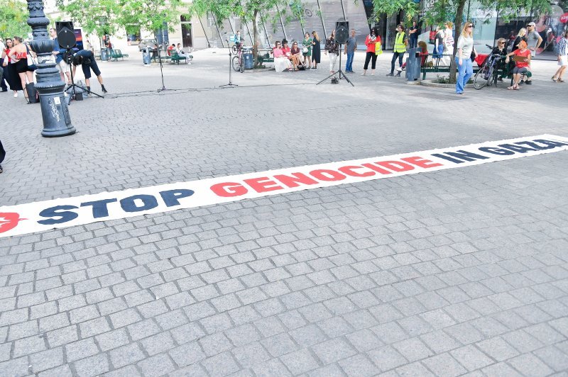 Prosvjed za Palestinu u Zagrebu