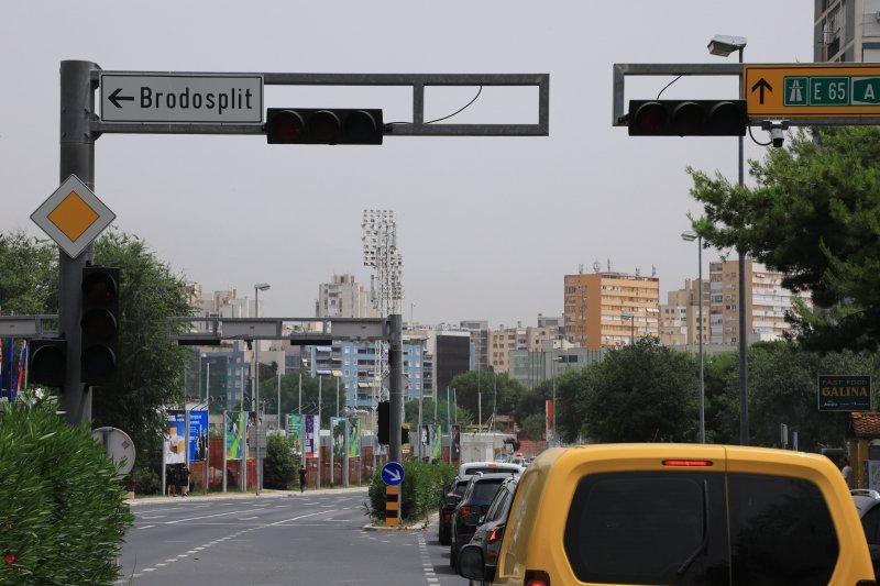 Prometni kolaps u Splitu