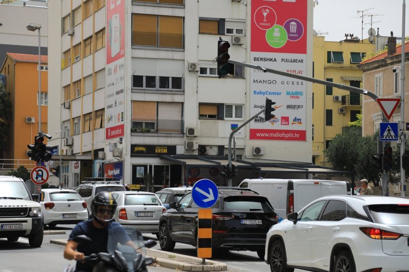 Prometni kolaps u Splitu