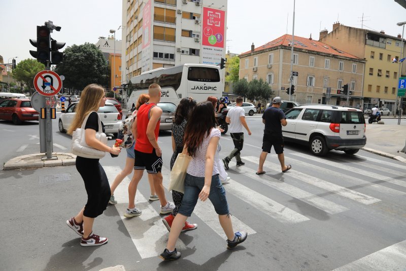 Prometni kolaps u Splitu