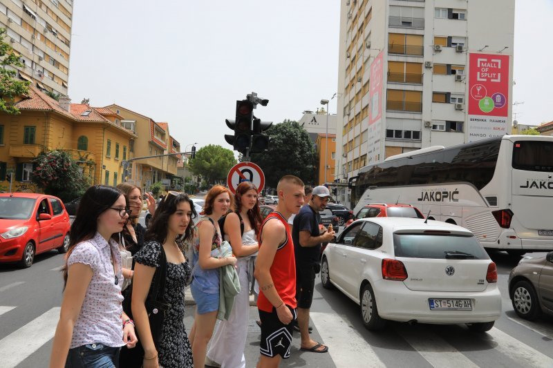 Prometni kolaps u Splitu