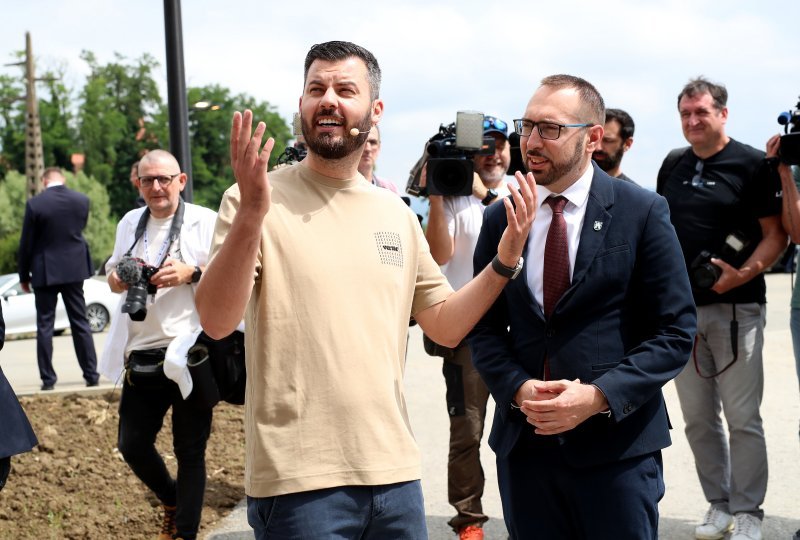 Mate Rimac i Tomislav Tomašević