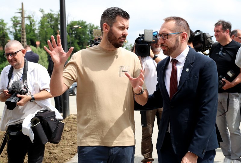 Mate Rimac i Tomislav Tomašević