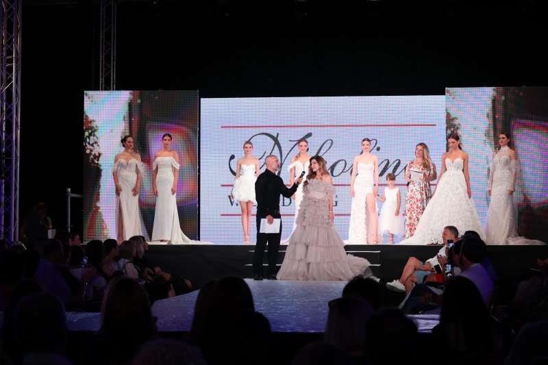 Daniela Gračan u kreaciji Nikolina Wedding Store