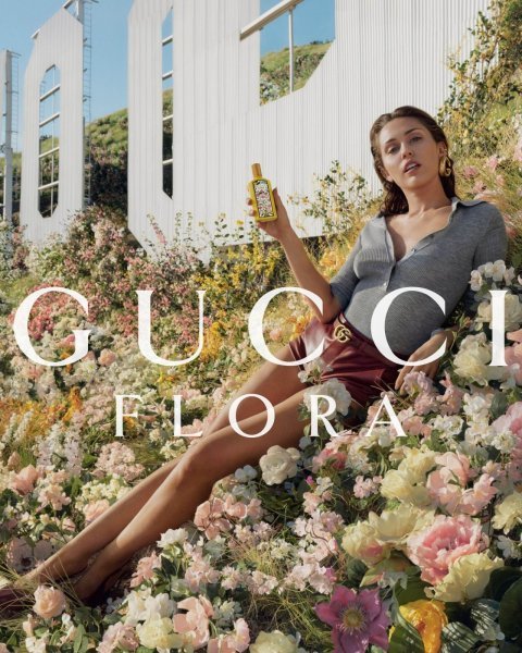 Miley Cyrus u kampanji za Gucci