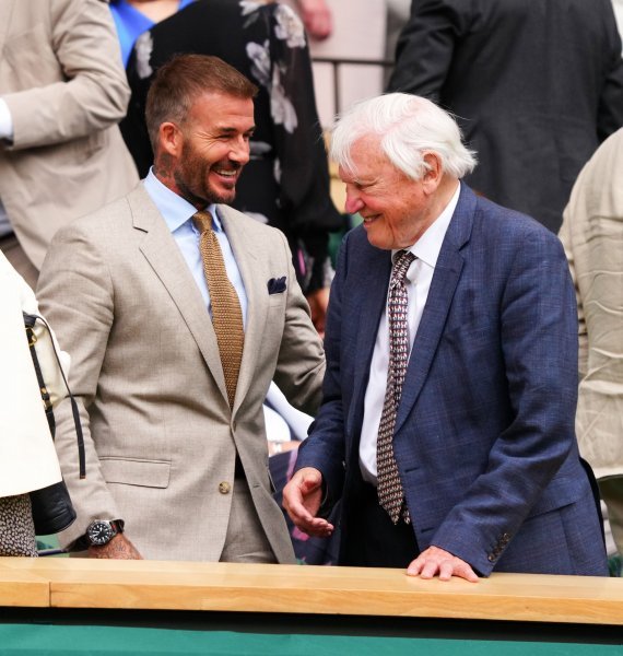 David Beckham i David Attenborough