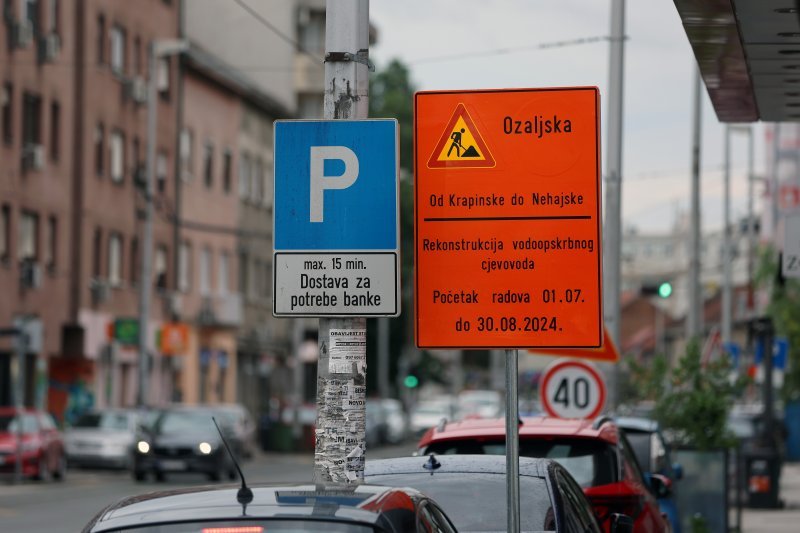 Ozaljska ulica zatvorena je za sav promet zbog radova na izgradnji novog vodoopskrbnog cjevovoda