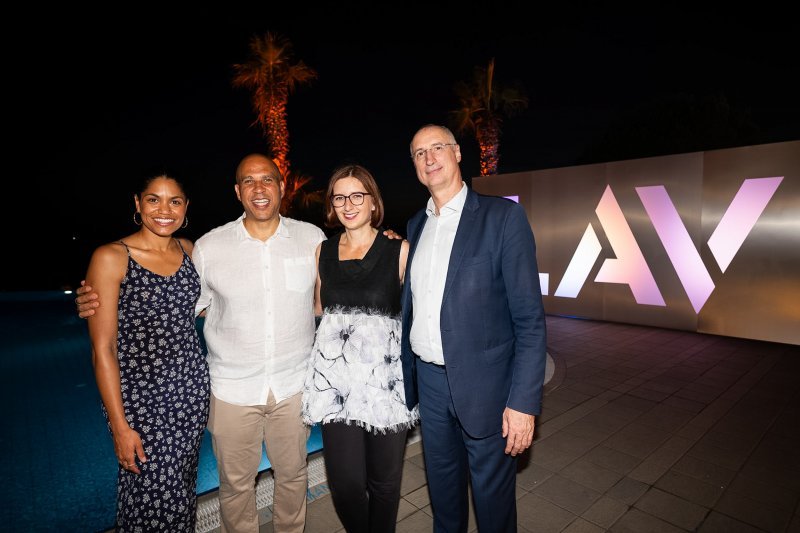 Cory Booker sa suprugom i Marijana i Ivica Puljak