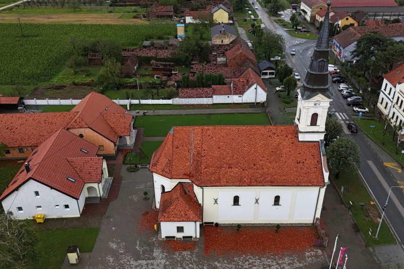 Pogled iz zraka na Bošnjake nakon razornog nevremena