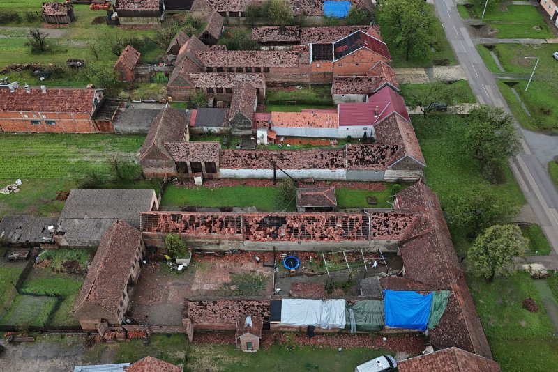 Pogled iz zraka na Bošnjake nakon razornog nevremena