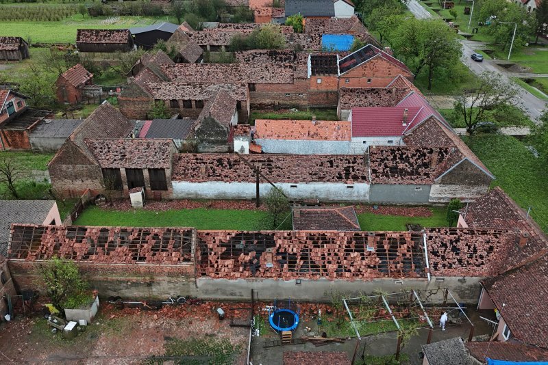 Pogled iz zraka na Bošnjake nakon razornog nevremena