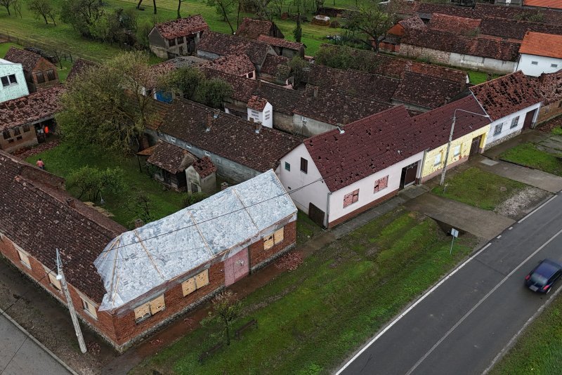 Pogled iz zraka na Bošnjake nakon razornog nevremena